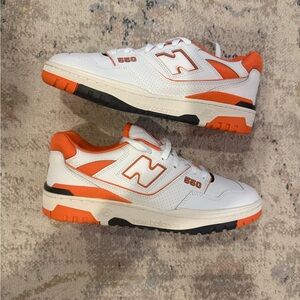 New Balance 550 “Team Orange” BB550HG1 | Size 10 Men | Brand New | OG NB Box